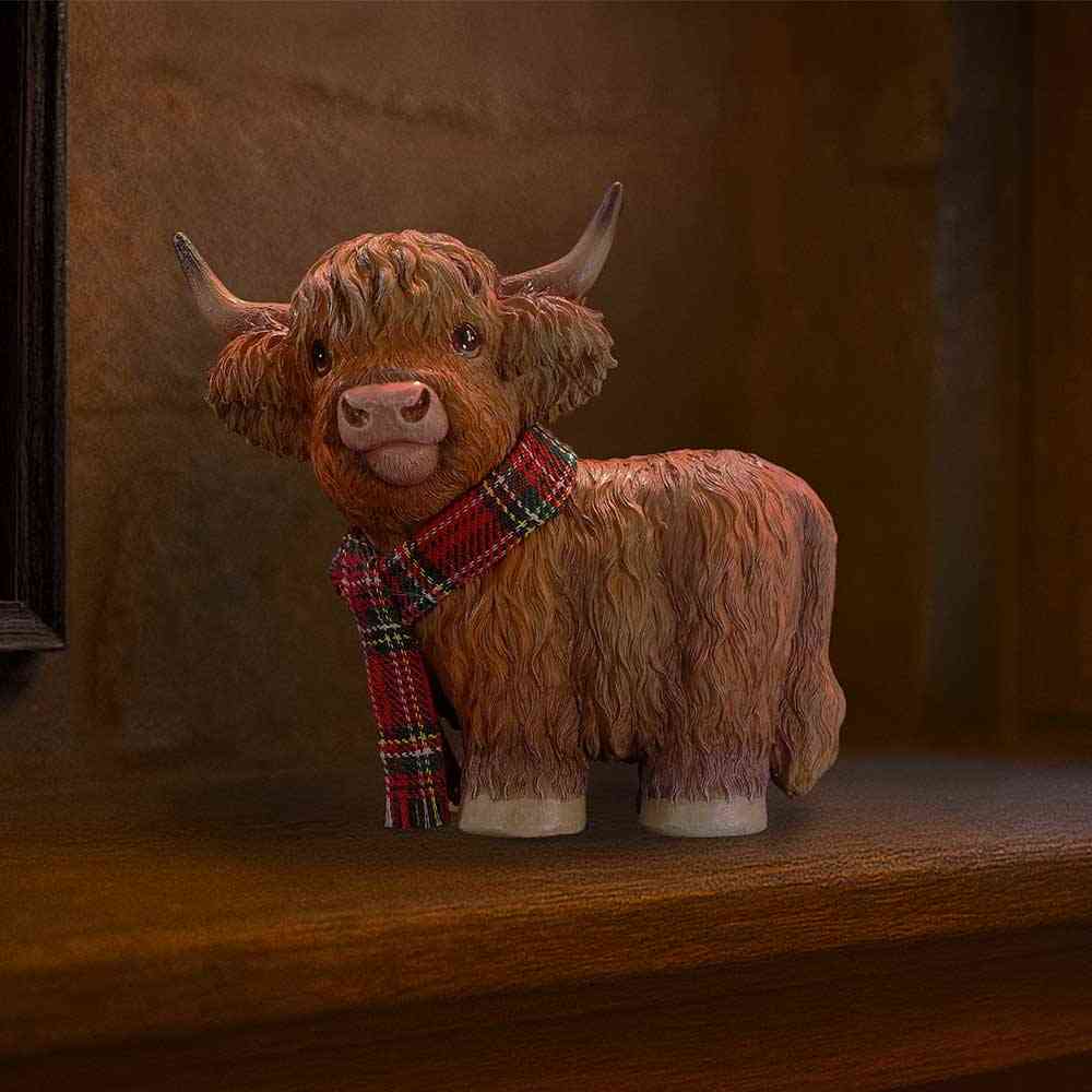 Nemesis Now - Highland Snug Figurine - Multicolore